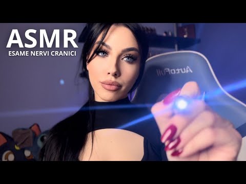 ASMR - ESAME NERVI CRANICI CON FOCUS TEST