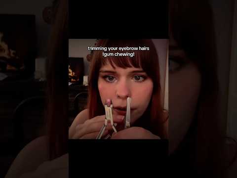 Trimming Your Eyebrow Hairs :)