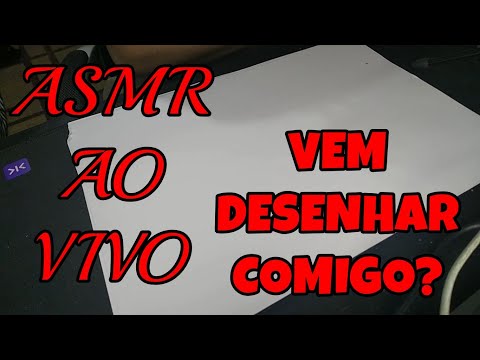 DESENHANDO ATÉ VOCÊ DORMIR - LIVEZINHA DE ASMR