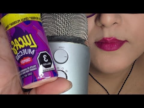 ASMR Comiendo Lucas Muecas chamoy