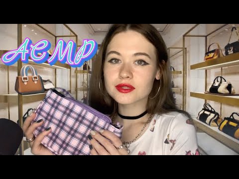 АСМР ПОМОГУ ПОДОБРАТЬ ТЕБЕ ИДЕАЛЬНУЮ СУМКУ 👜 🍒