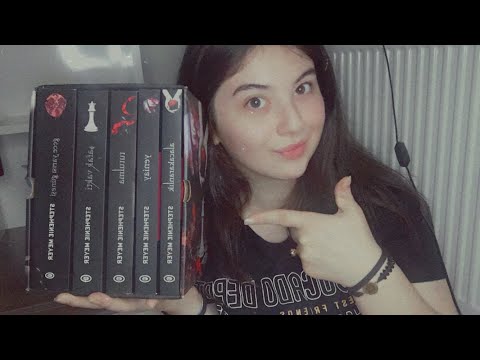 Alacakaranlık Kitaplarını İnceliyorum | Türkçe Asmr | I’m Reviewing Twilight Books | Mouth Sounds |