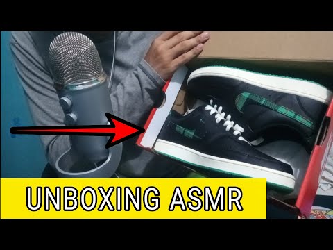 ASMR unboxing SNEAKERS en español Hombre ASMR