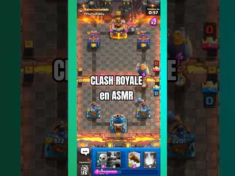 Probando nueva baraja 😎 #clashroyale #clash #supercell #asmr #softspoken #gamergirl #gameplay #viral
