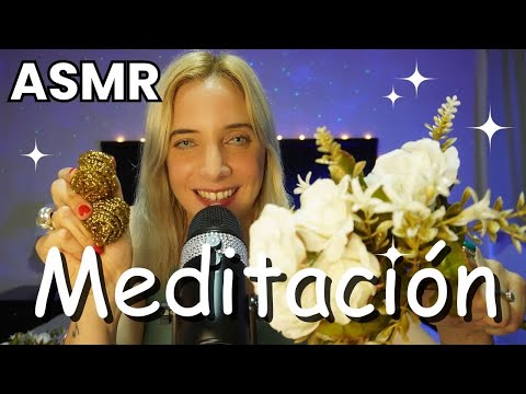 ASMR 🌙 Meditación Guiada en Conexión con la Naturaleza 🌸