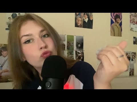 ASMR Tingle trigger words|асмр неразборчивые слова|звуки рта