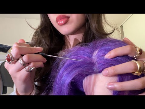 ASMR scalp check (you’re balding)