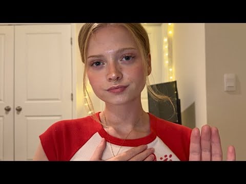 ASMR ~ GUIDED DEEP BREATHING TO EASE ANXIETY (gentle whispers)