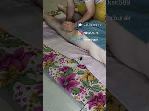 HAMSTRING MUSCLE RELAXATION TREATMENT #satisfying #relaxing #asmr #shorts #massage