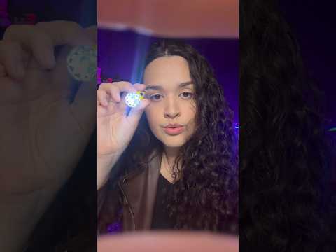 Asmr oftalmologista analisando seu olho #asmr #asmroftalmologista #asmrolhos #asmreye