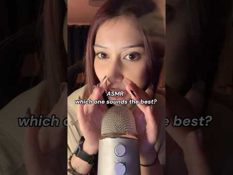 ASMR Liquid Sounds, which one is your favourite?