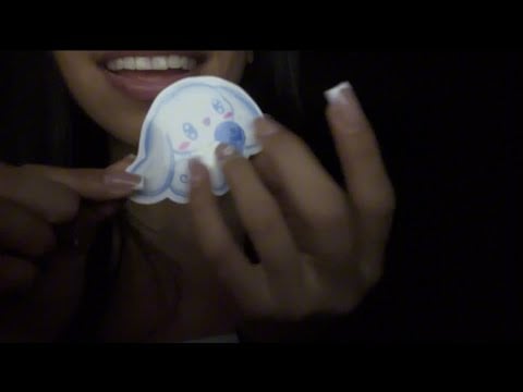 Inaudible whisper || random asmr.. mouth sounds, gum chewing 