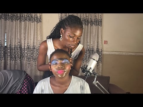 My Sister Does My Makeup, She Pampared Me With Gum Chewing