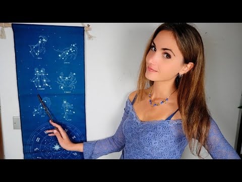 Una lezione astrologica | ASMR ITA | Astrology Lesson 🌙 Segni Zodiacali