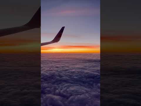 Peaceful Sunset Above the Clouds #calming #asmr