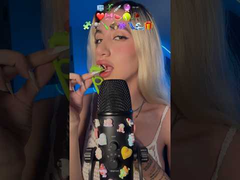 #asmr emoji challenge ❤️🎀