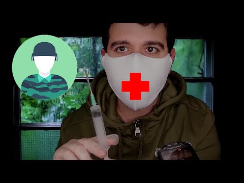 ASMR en Español 🏥 RP 💉 Te cuido, soldado 🎖️ Enfermero