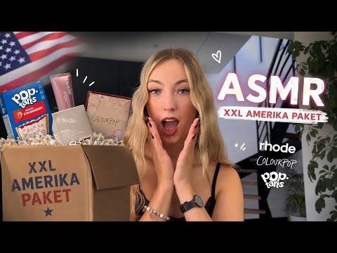 ASMR | POST AUS AMERIKA🛍️ (rhode, pop tarts, colourpop…)