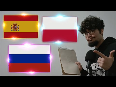 ASMR IN 3 Languages 👨‍🎨 (Russian 🇷🇺 & Polish 🇵🇱 & Spanish 🇪🇸)