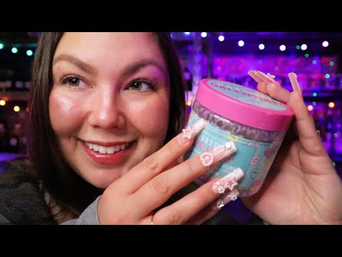 asmr/ 🎀product empties🎀 (whispering, tapping, xl nails)