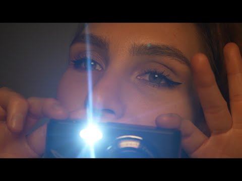 ASMR 📸 Photo shoot turned in to a LICE CHECK! (BRIGHT & FLASHING LIGHTS)