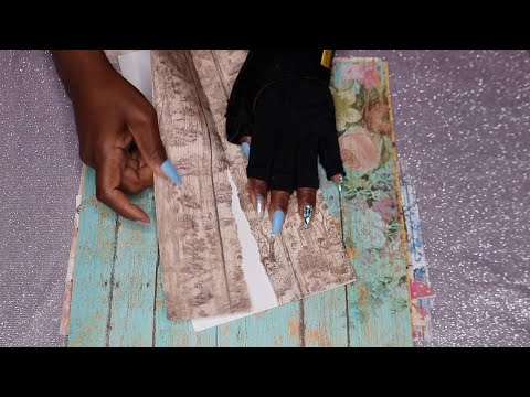ASMR Tearing Country Style Paper Sounds