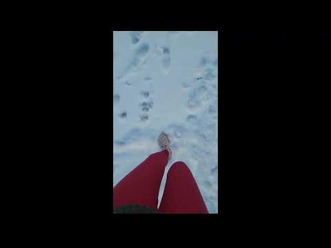 ASMR Snow crunch. Can you guess where I am ?