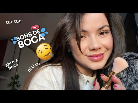 ASMR SONS DE BOCA DO COMEÇO AO FIM | Bem de Pertinho👄💦