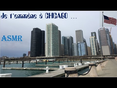 { ASMR FR } Je t'emmène à Chicago avec moi VLOG 1 * chuchotement * whispering