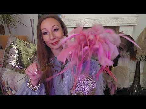 Soft Feather sounds personal attention for relaxation and positivity #gentlesounds #whispering