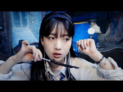 (ENG SUB) 해리포터와 래번클로 반장의 호그와트 악세사리 ASMR / Harry potter and Head of Ravenclaw's Hogwarts Accessories