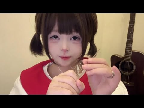Cute Girl Stroking Microphone for ASMR | Ultimate Relaxation Sounds