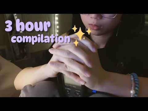 ASMR 3 HOUR TASCAM GRIPPING COMPILATION (talking & no talking segments)