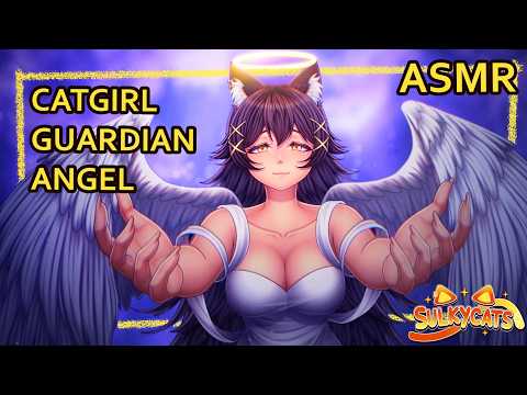 Catgirl Angel Protects and Comforts You | ASMR | Personal Attention |  [comforting]