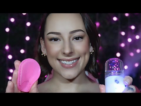 ASMR Skincare Before Bed - Relaxation