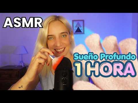 ASMR MEDITACIÓN PARA DORMIR 😴 DUERMES EN MINUTOS Susurros y Brushing  (1 HORA)