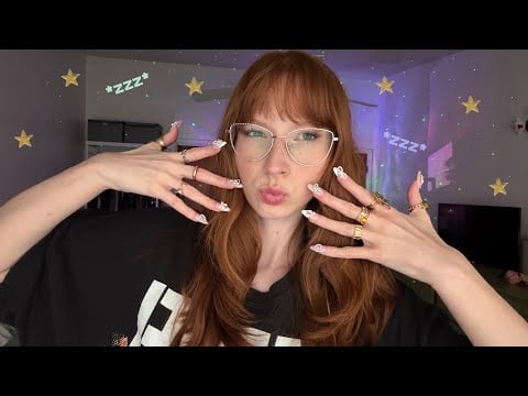 ASMR FAST LOFI Clicky Ring Sounds, Mouth Sounds, Camera Tapping & Hand Movements