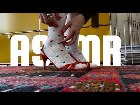ASMR with my vintage shoes 👠