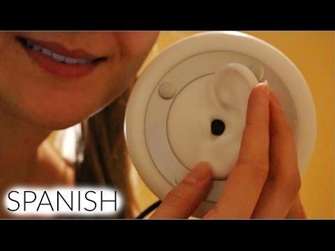 Binaural ASMR ♥ Ear Massage & Encouraging Words | Spanish