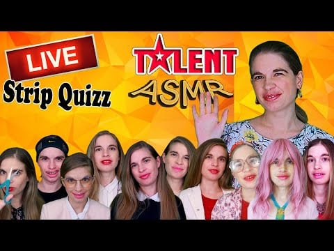 LIVE ANNIVERSAIRE - Rencontre fans, strip quizz et roleplay ASMR