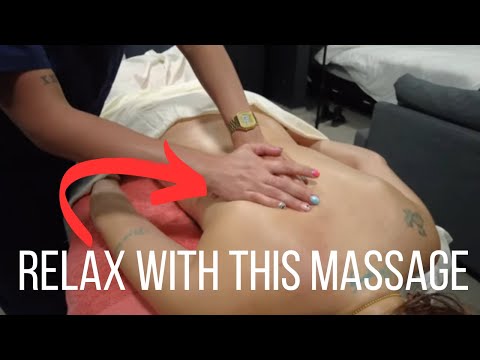 Relax With A Back, Shoulders And Arms Massage