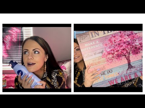ASMR Amazon & Walmart Haul + rambling *whispered*