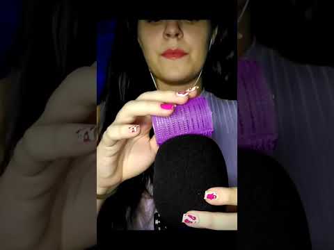 Gatilho Rolo de Cabelo • Hair Roller Trigger #asmr #shortsasmr #shorts #triggers #gatilhos #tingles