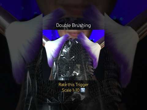 Double Brushing 💜 (ASMR)