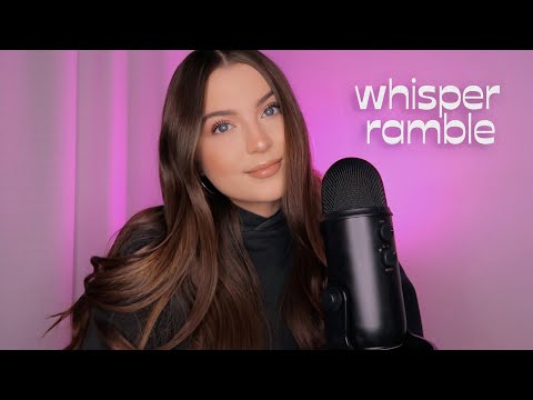 ASMR Whisper Ramble | Clicky Whispering