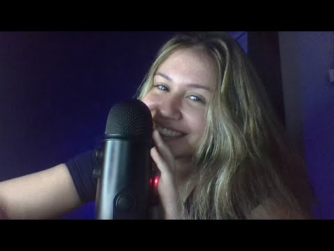 LIVE ASMR COM O MICROFONE NOVO