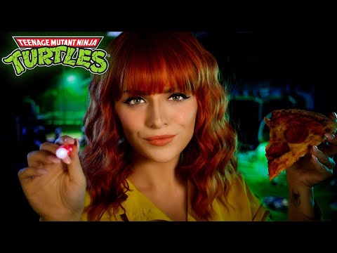 Teenage Mutant Ninja Turtles 🐢- ASMR | April O'Neil Examines You & Treats Your Wounds 🍕