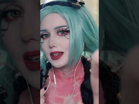 ASMR Rebecca Cyberpunk Edgerunners Cosplay Role Play #asmr #asmrroleplay