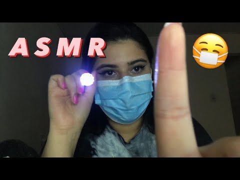 ASMR | EXAME dos Nervos Cranianos COMPLETO 😷