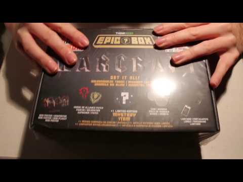 Ouverture d'une box Warcraft [ ASMR ]